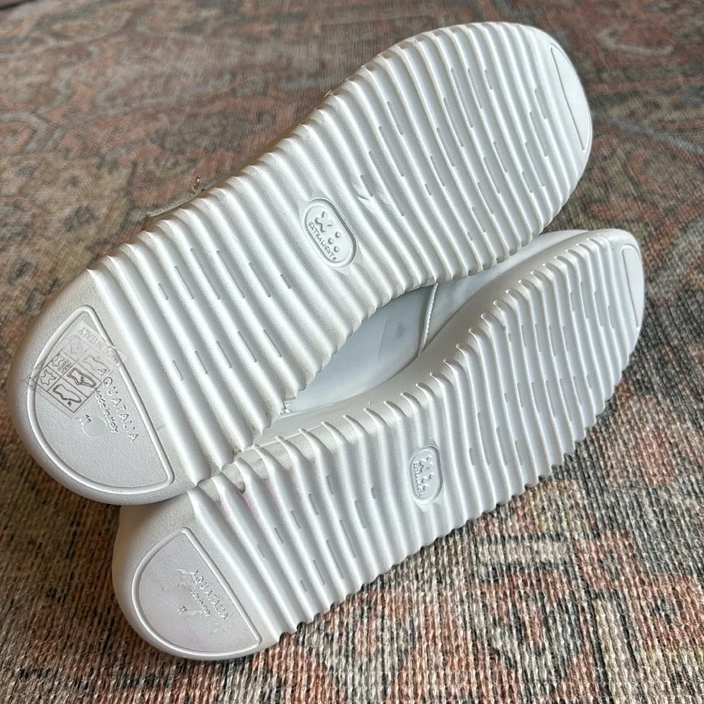 Aquatalia Claretta Sneaker in White